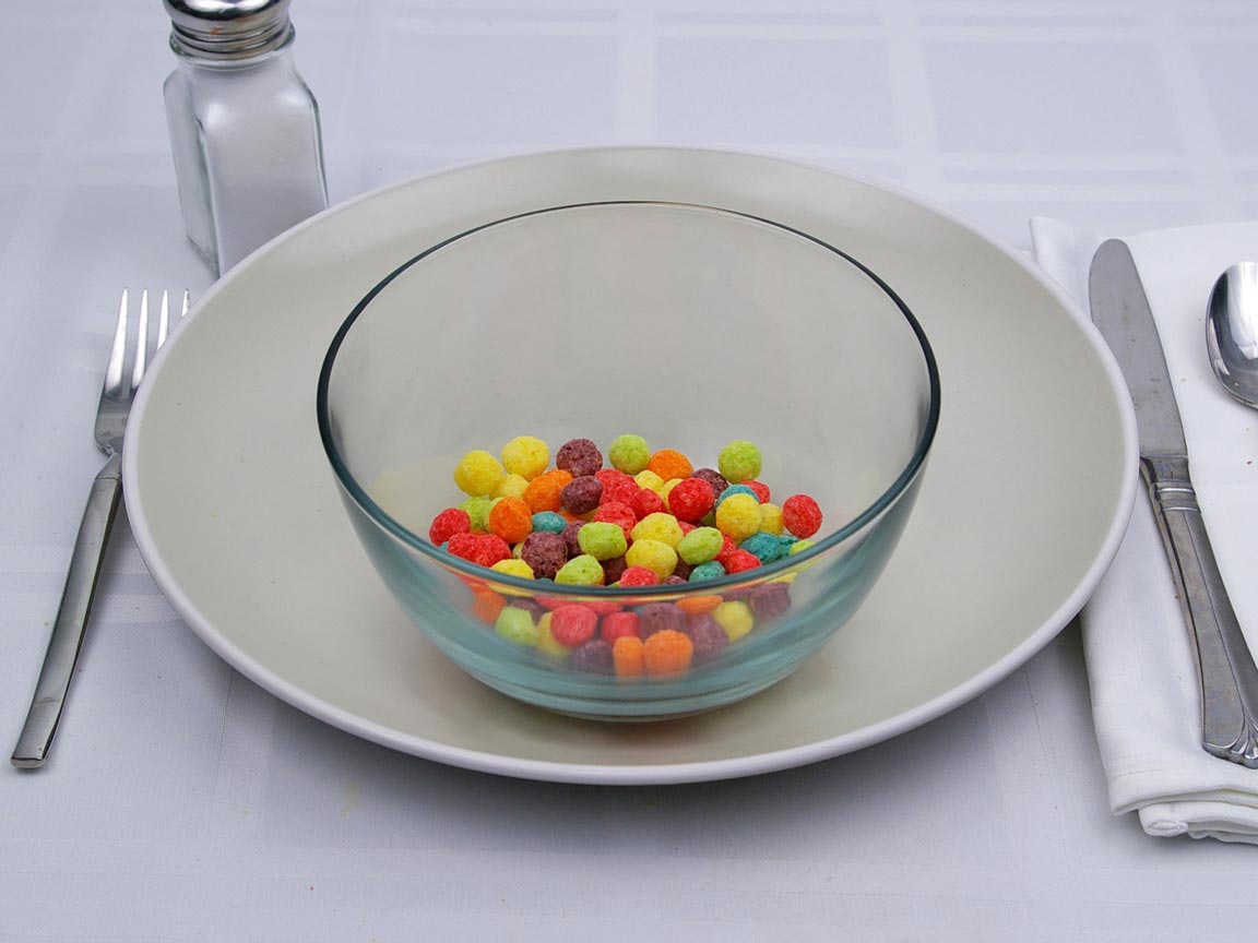 Calories in 0.5 cup(s) of Trix Cereal