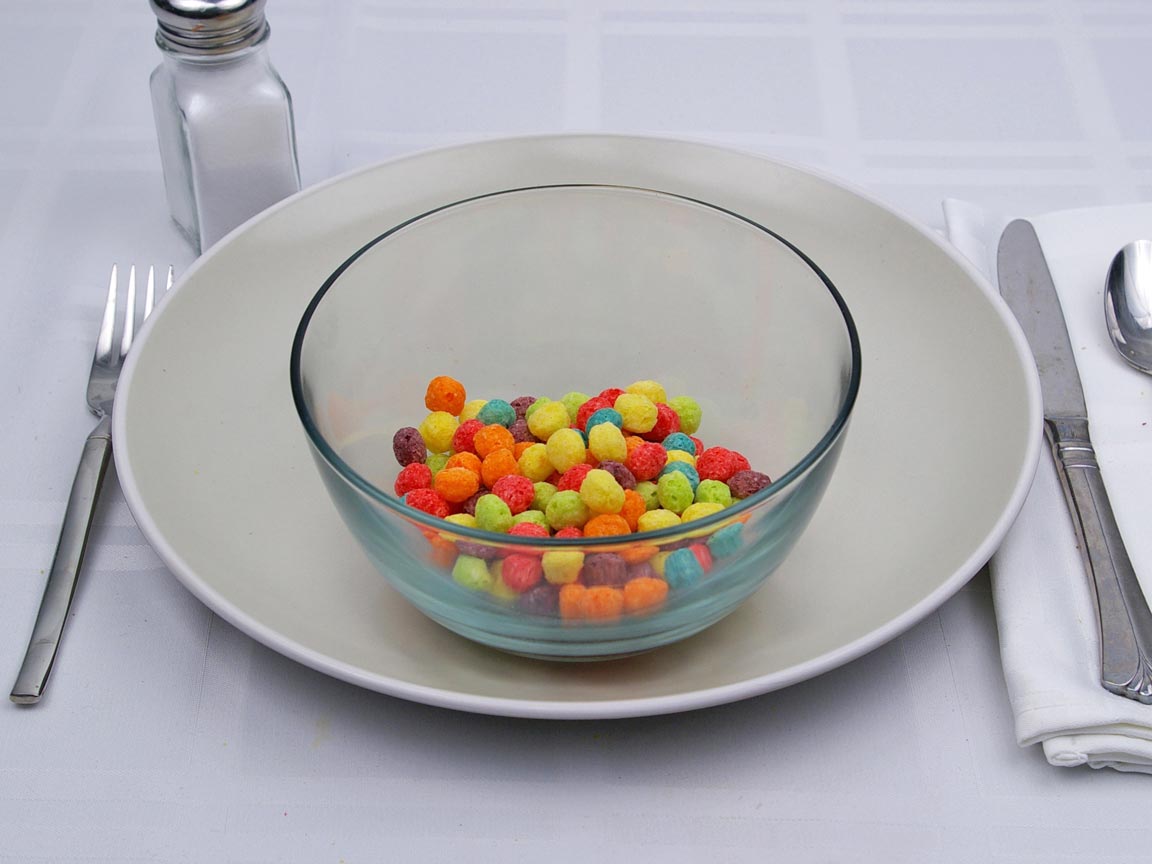 Calories in 0.75 cup(s) of Trix Cereal