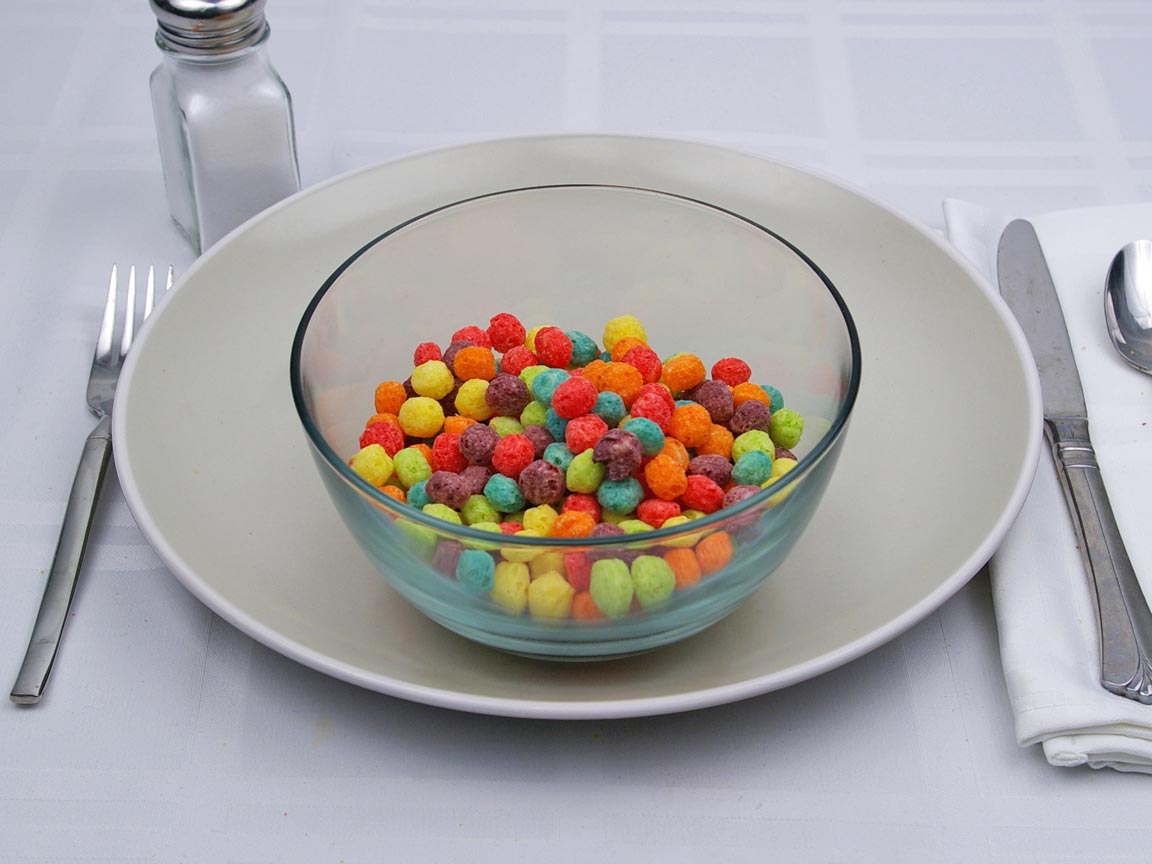 Calories in 1.5 cup(s) of Trix Cereal