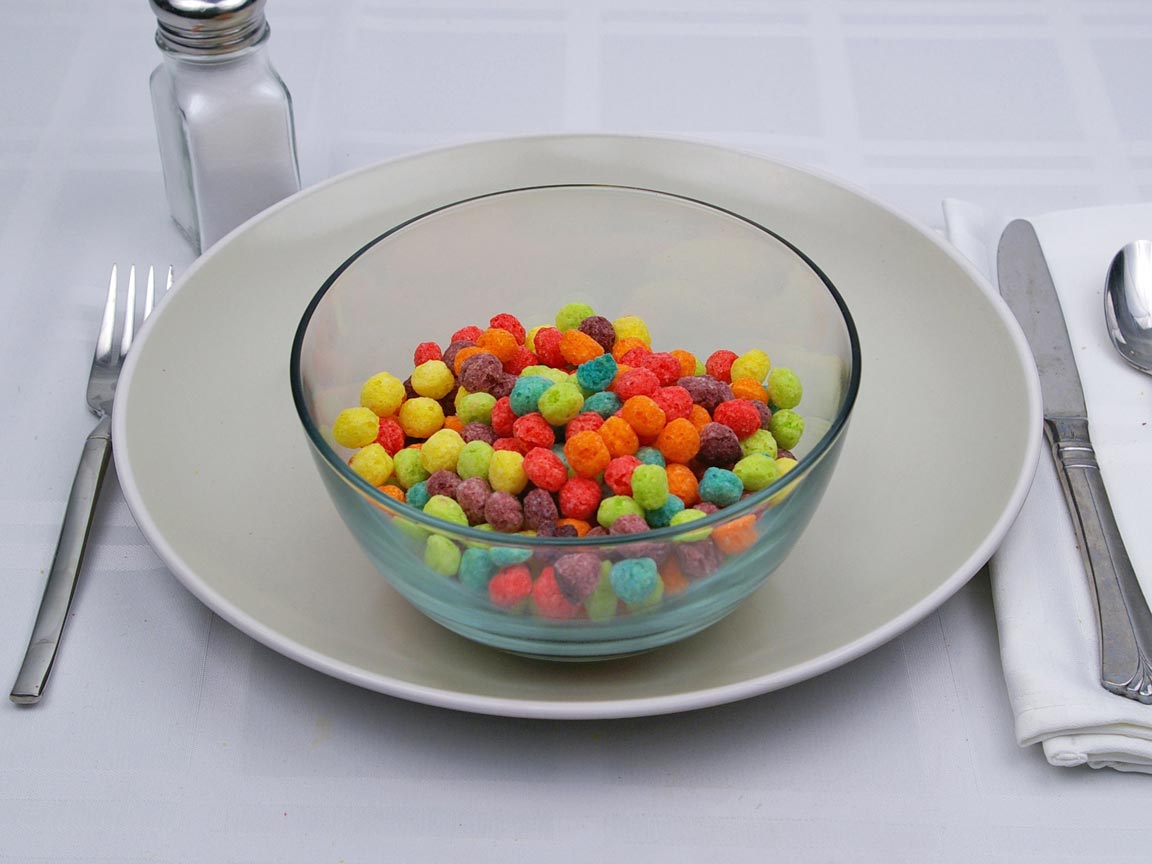 Calories in 1.75 cup(s) of Trix Cereal