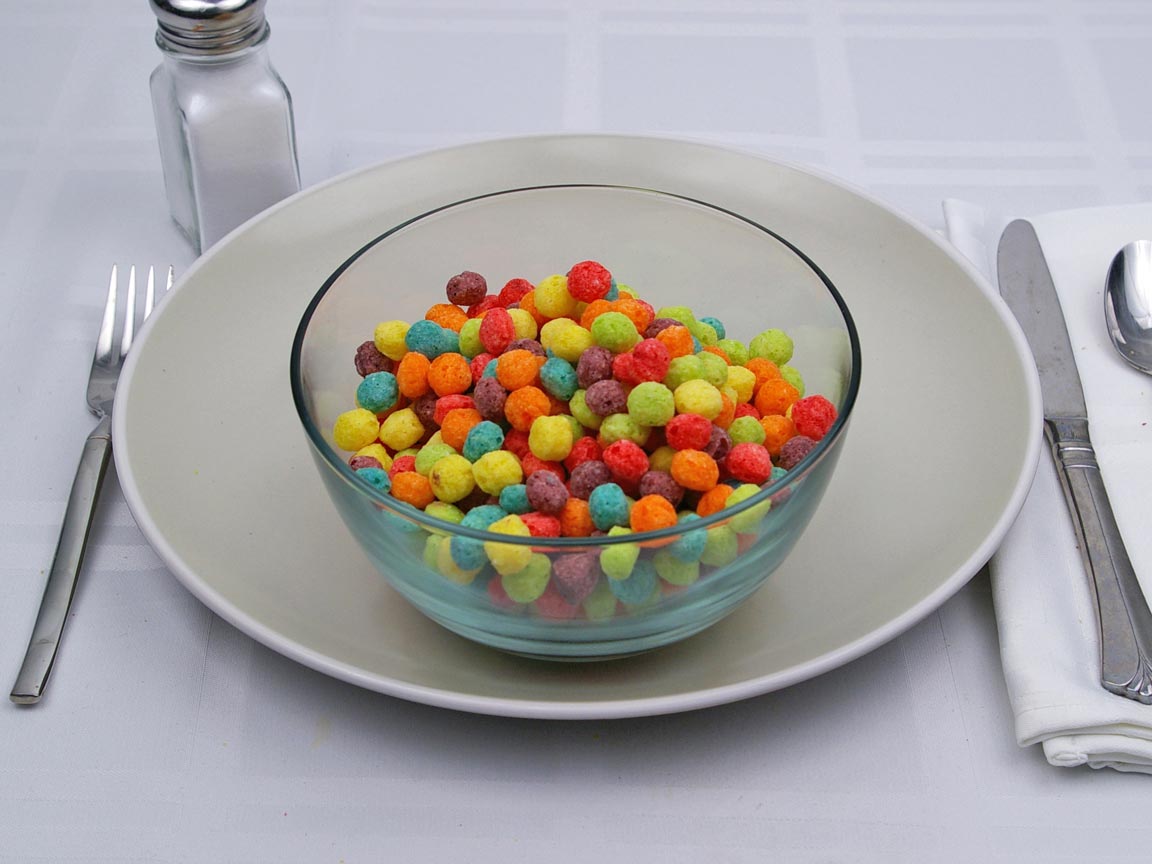 Calories in 2.5 cup(s) of Trix Cereal