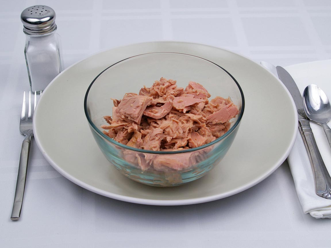 Calories in 1.67 can(s) of Light Tuna - Canned in Water