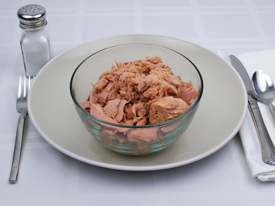Calories in 2.67 can(s) of Light Tuna - Canned in Water