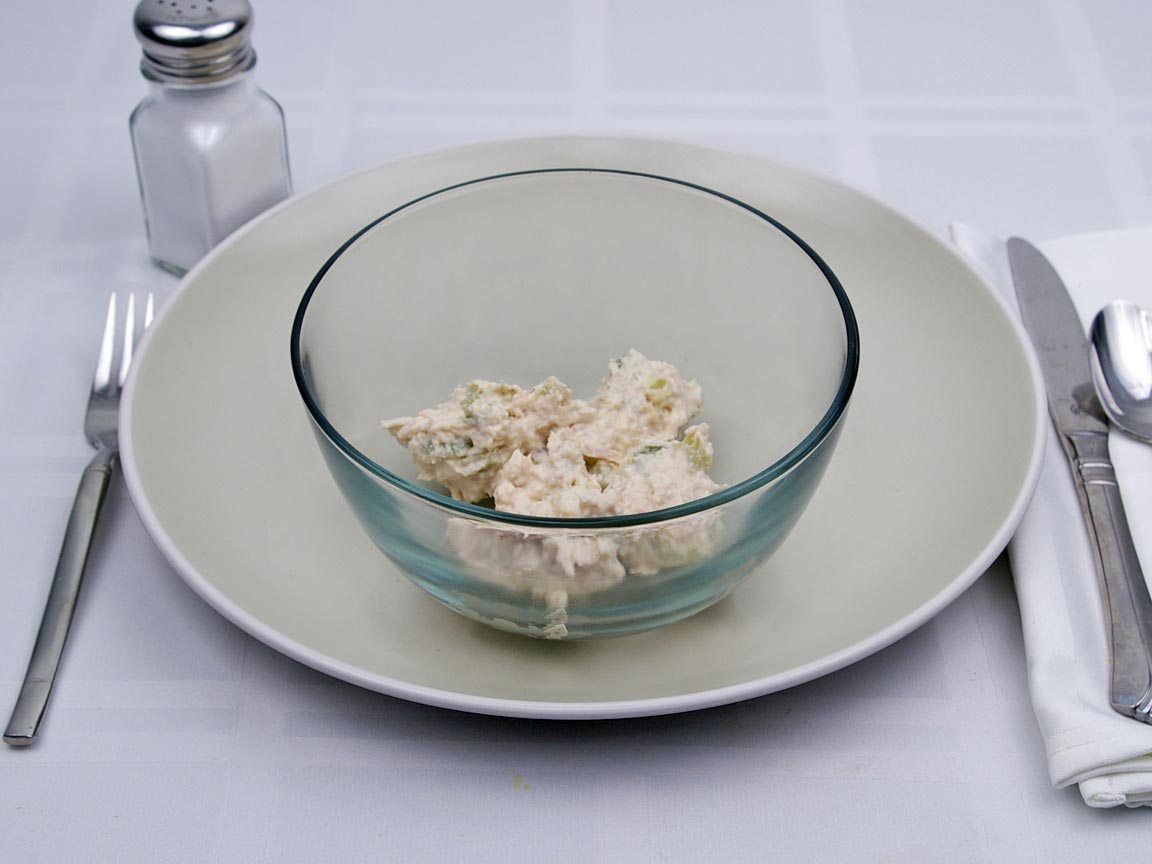 Calories in 0.42 cup(s) of Chicken Salad