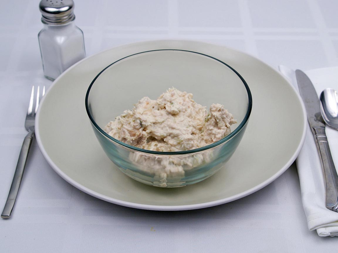 Calories in 1 cup(s) of Tuna Salad
