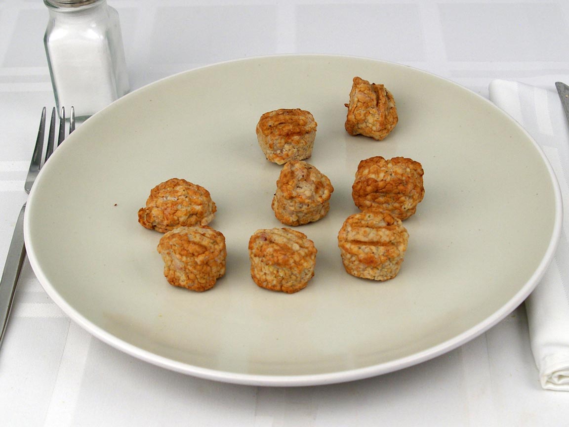 Calories in 8 piece(s) of Turkey Meatballs