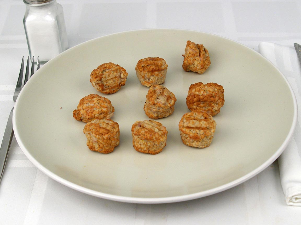 Calories in 9 piece(s) of Turkey Meatballs