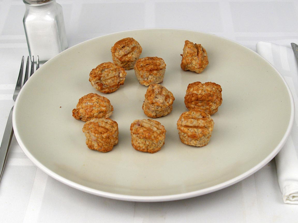 Calories in 10 piece(s) of Turkey Meatballs