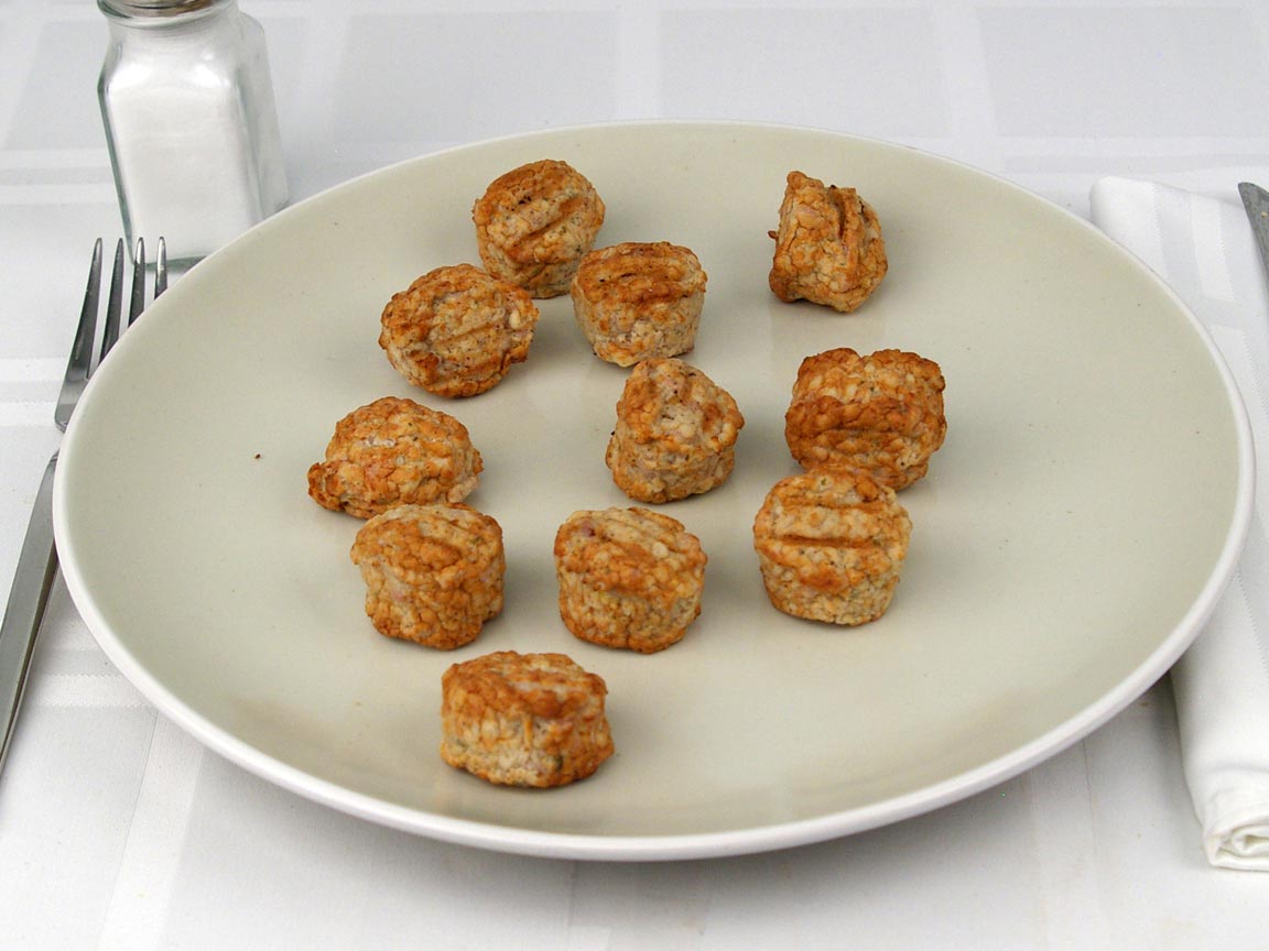 Calories in 11 piece(s) of Turkey Meatballs