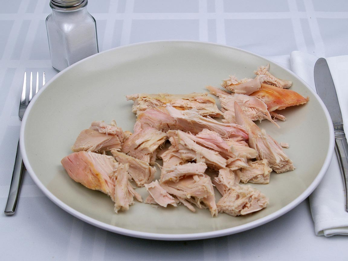 Calories in 226 grams of Turkey - Light Meat - No Skin