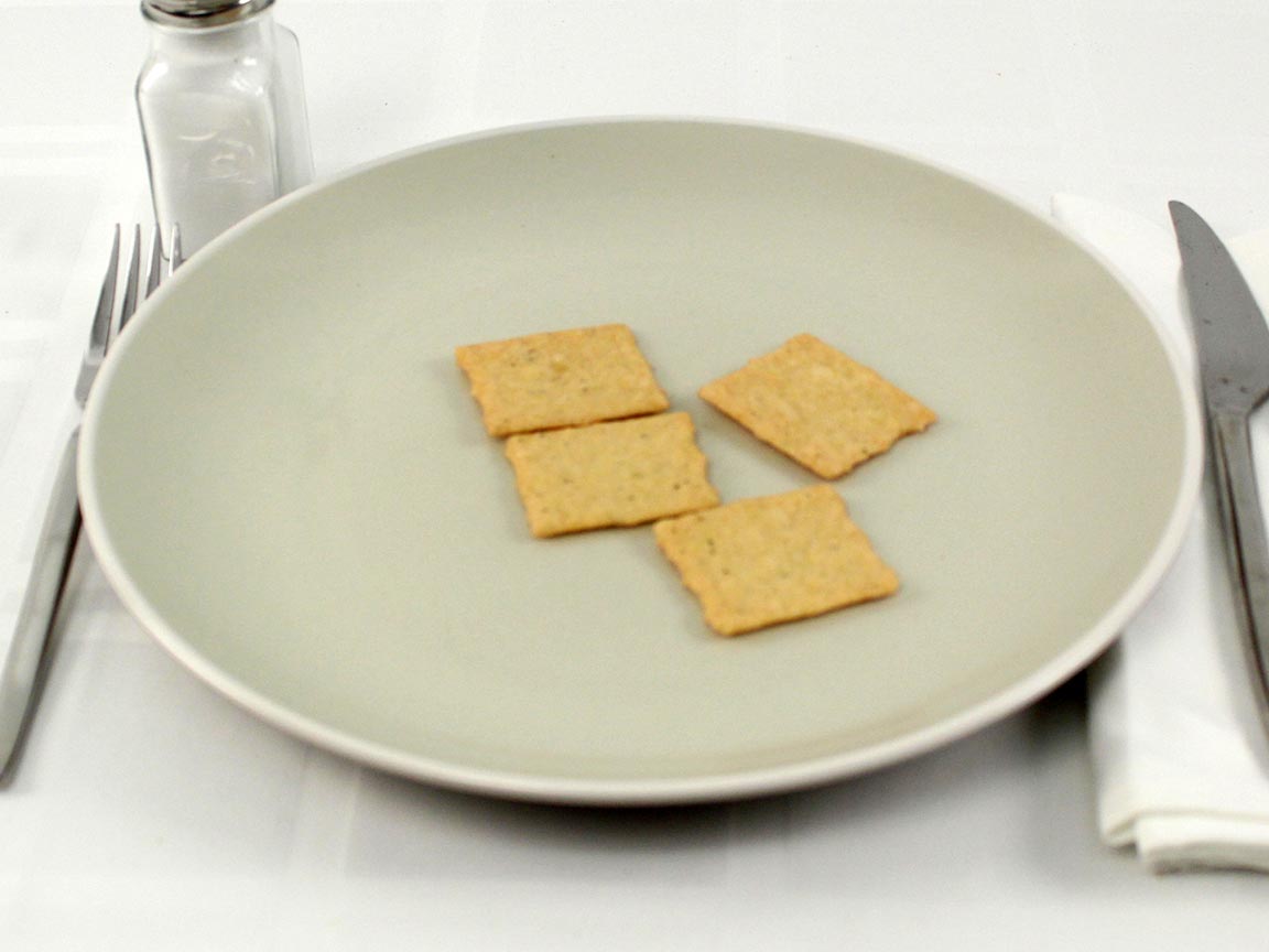 Calories in 4 cracker(s) of Tuscan Peasant Crakers