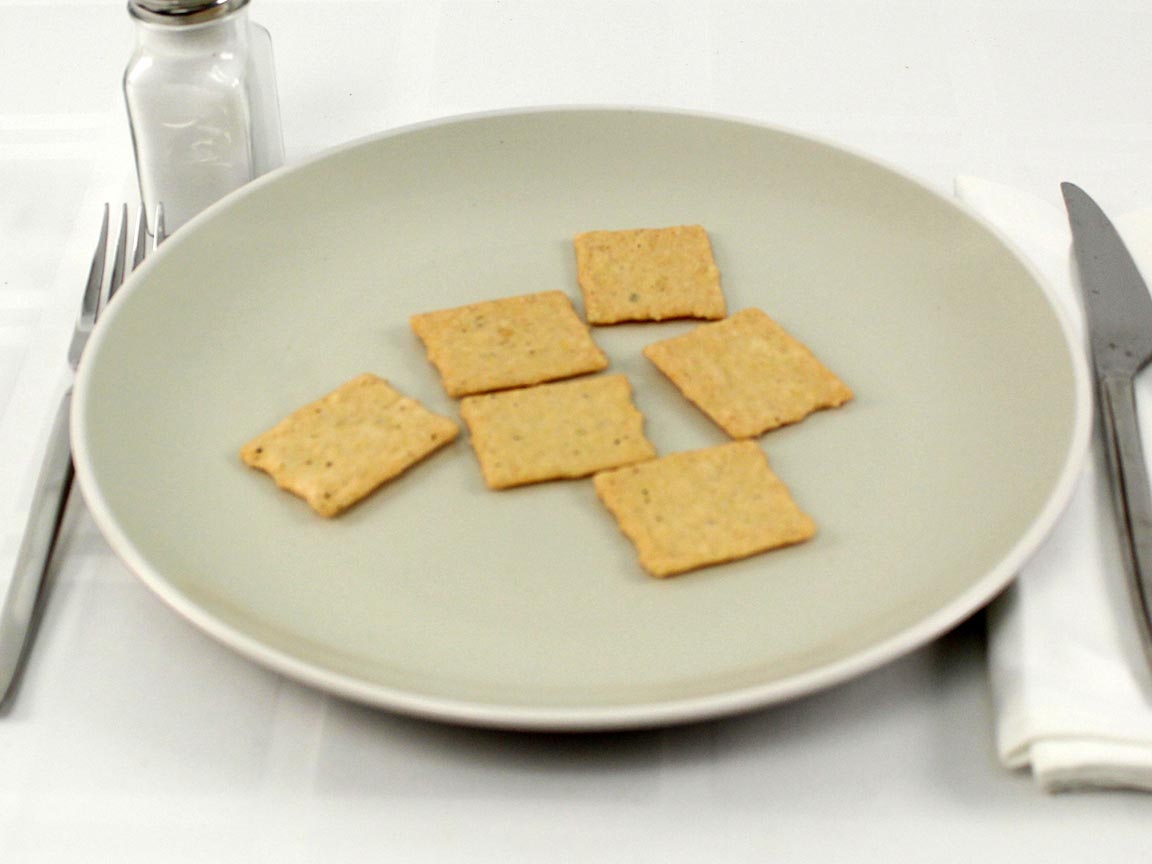 Calories in 6 cracker(s) of Tuscan Peasant Crakers