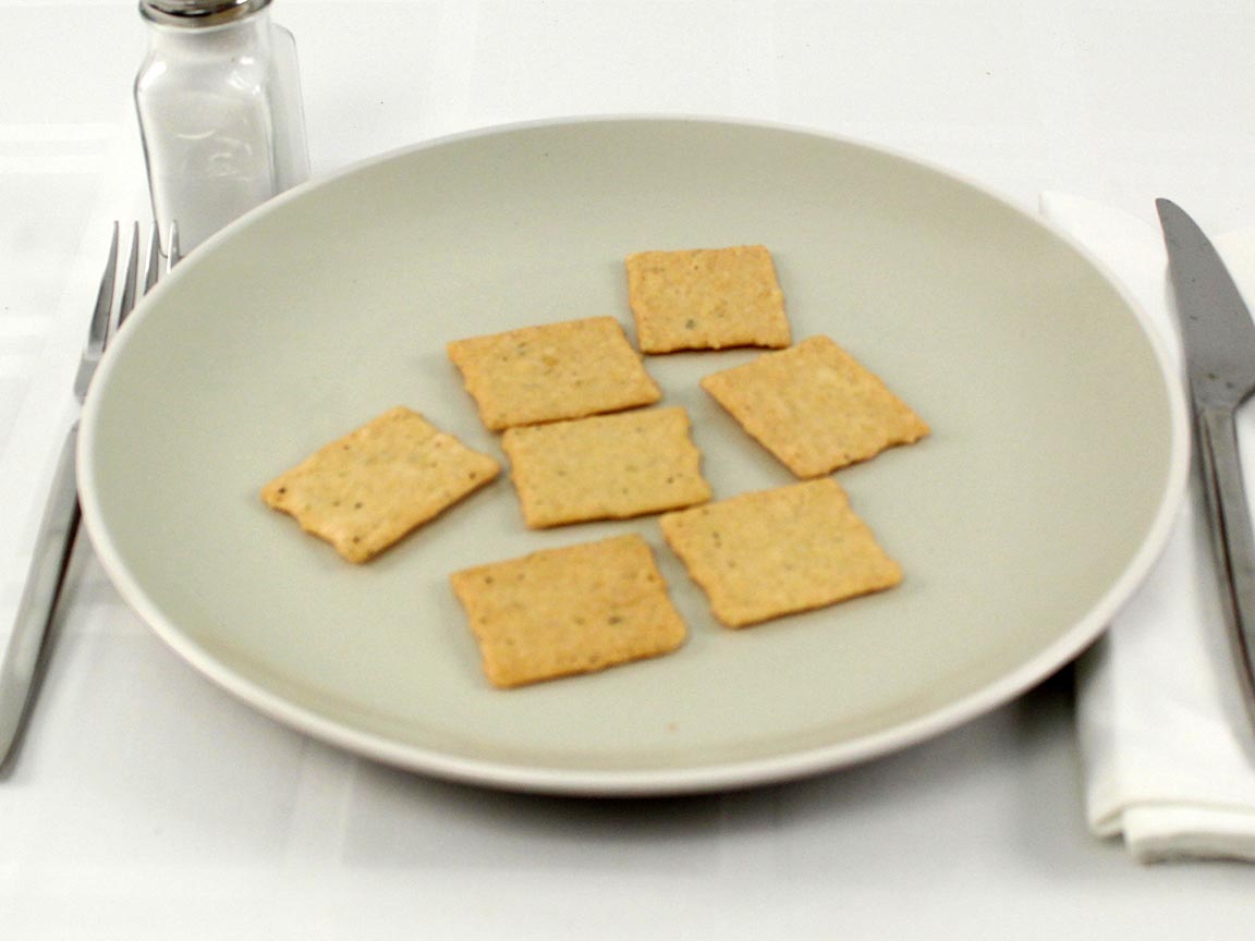 Calories in 7 cracker(s) of Tuscan Peasant Crakers