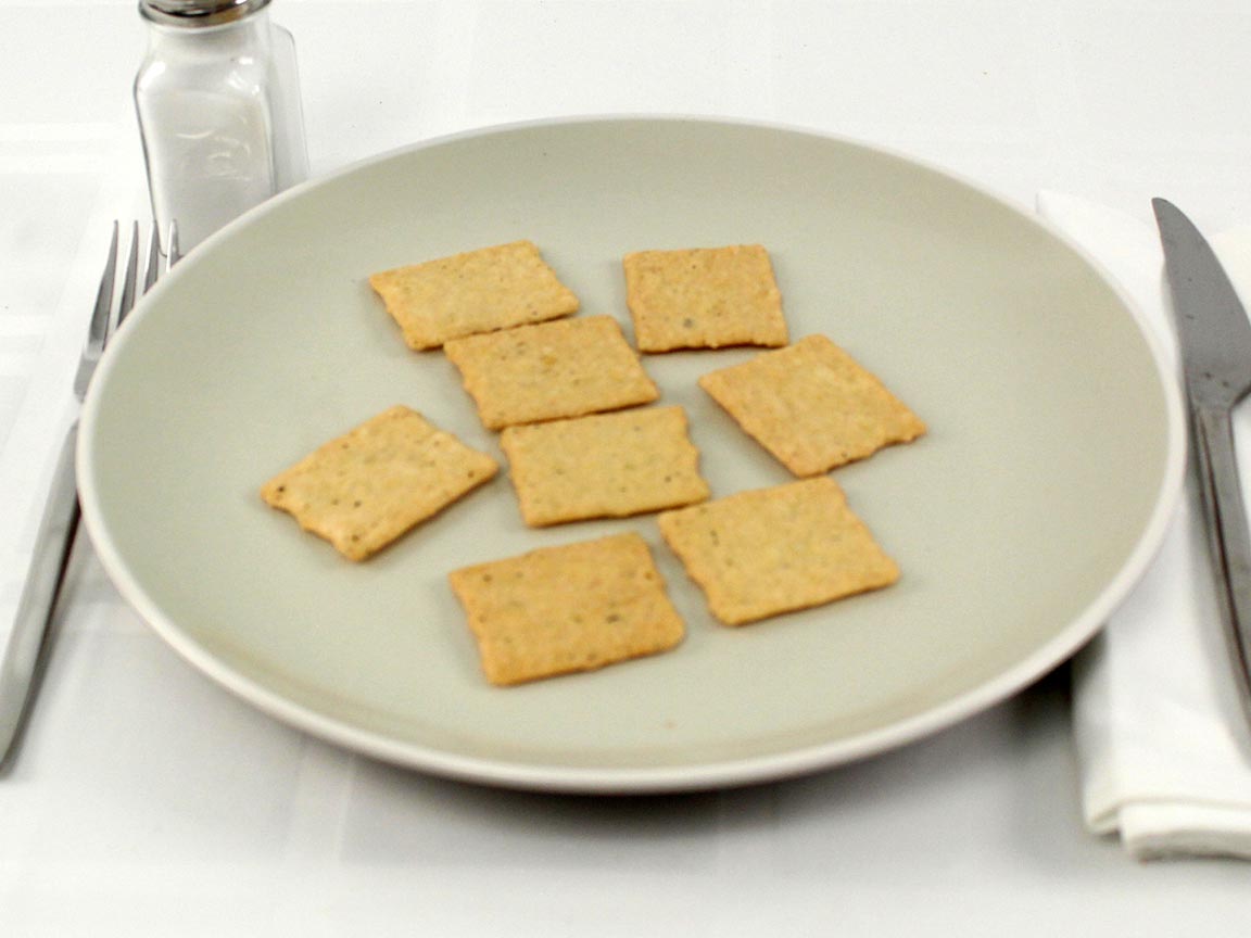 Calories in 8 cracker(s) of Tuscan Peasant Crakers