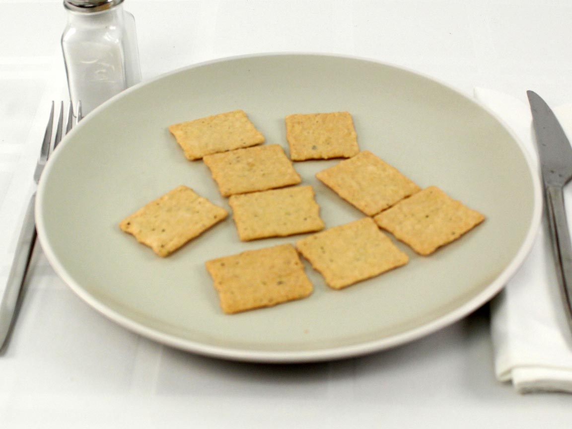 Calories in 9 cracker(s) of Tuscan Peasant Crakers