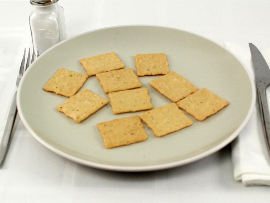 Calories in 10 cracker(s) of Tuscan Peasant Crakers