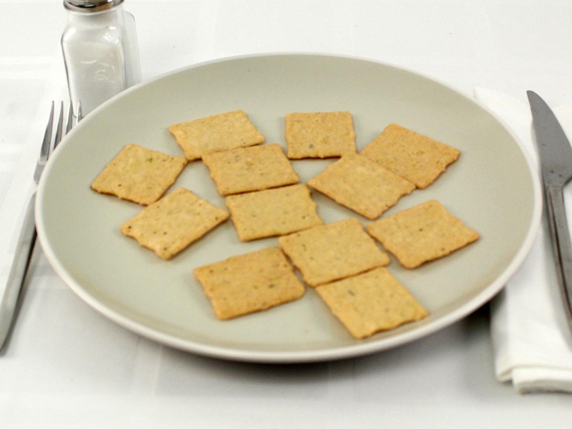 Calories in 12 cracker(s) of Tuscan Peasant Crakers