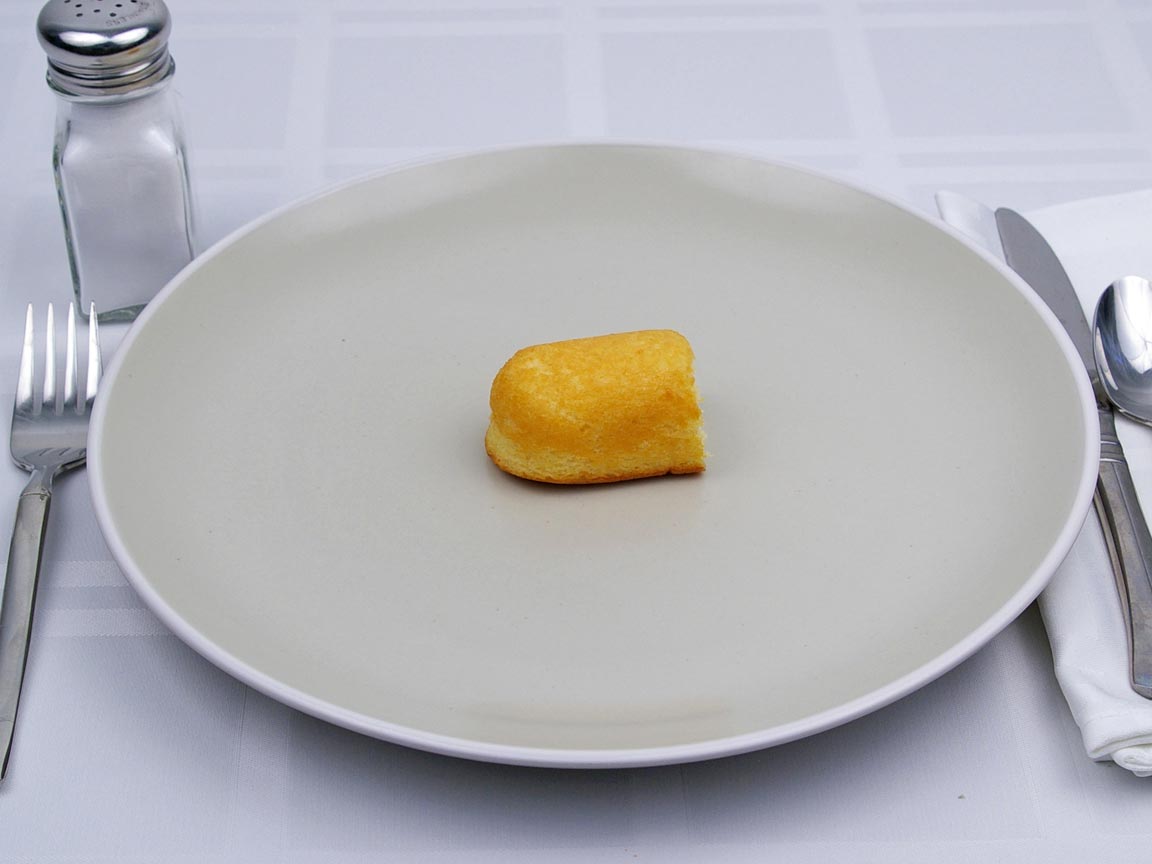 Calories in 0.5 twinkie(s) of Twinkie