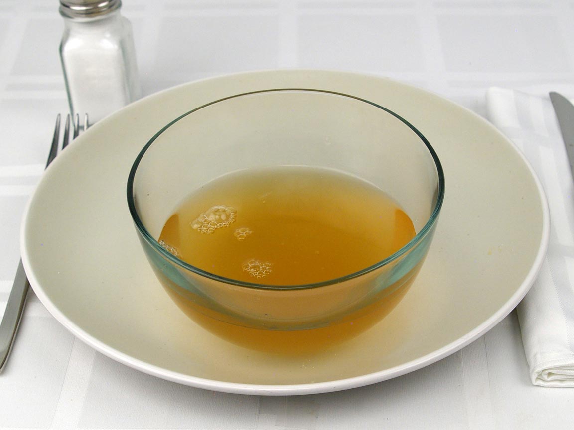 Calories in 0.75 cup(s) of Vegetable Broth