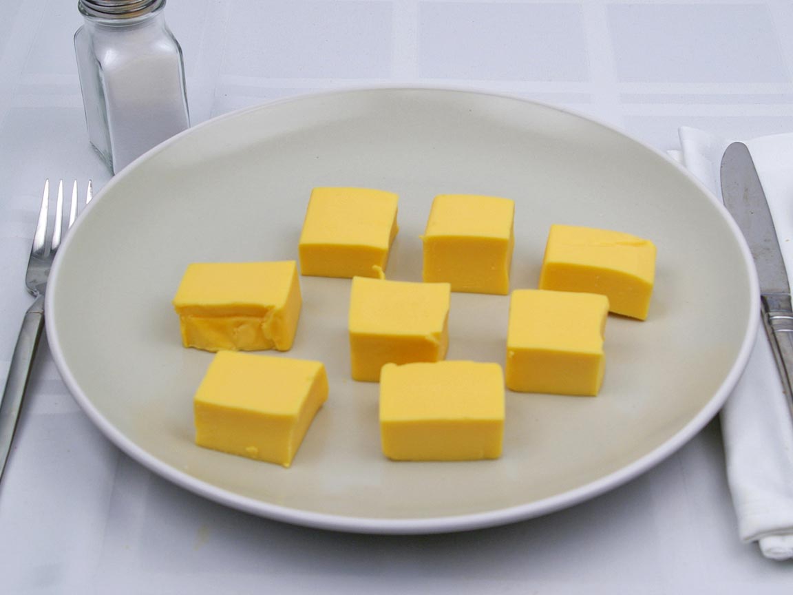 Calories in 226 grams of Kraft Velveeta Cheese