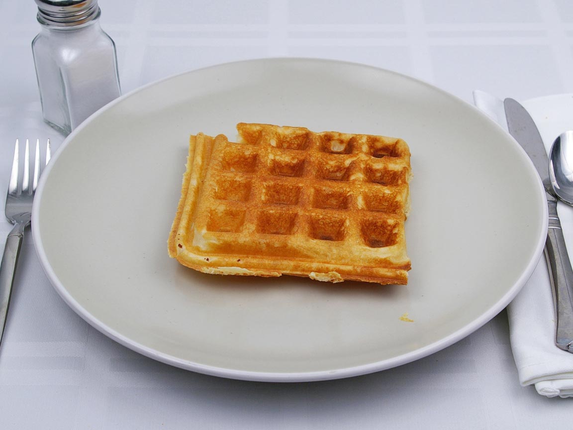 Calories in 1 waffle(s) of Waffle - Avg