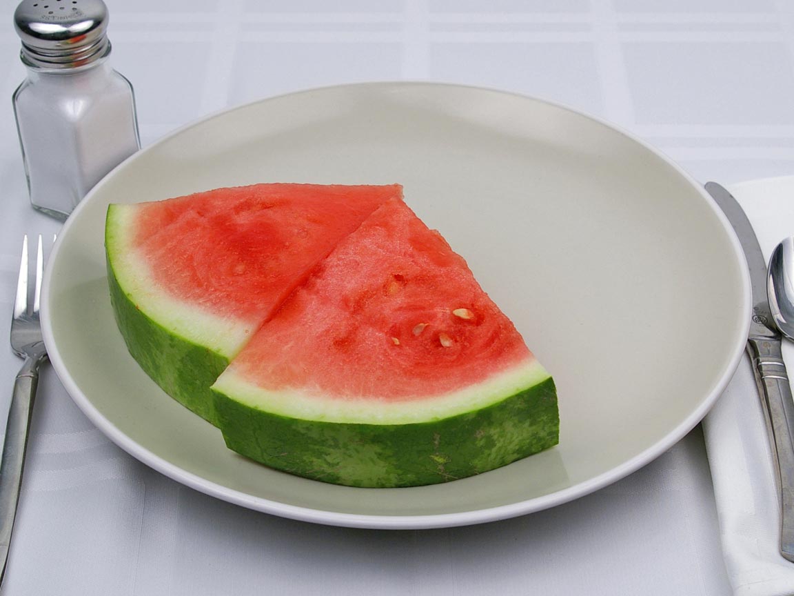 Calories in 2 slice(s) of Watermelon