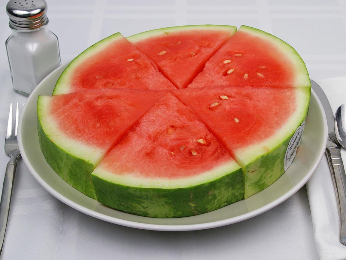 Calories in 6 slice(s) of Watermelon