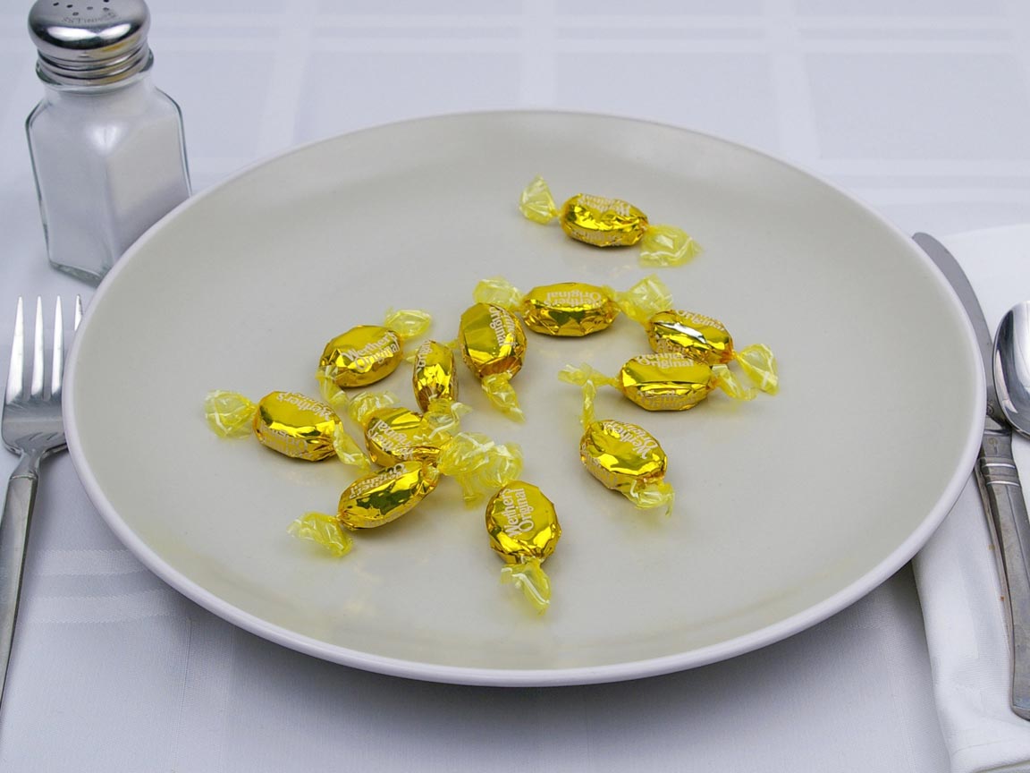 Calories in 6 ea(s) of Werther's Sugar Free