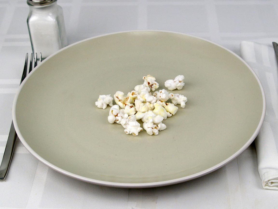 Calories in 0.25 cup(s) of White Cheddar Popcorn