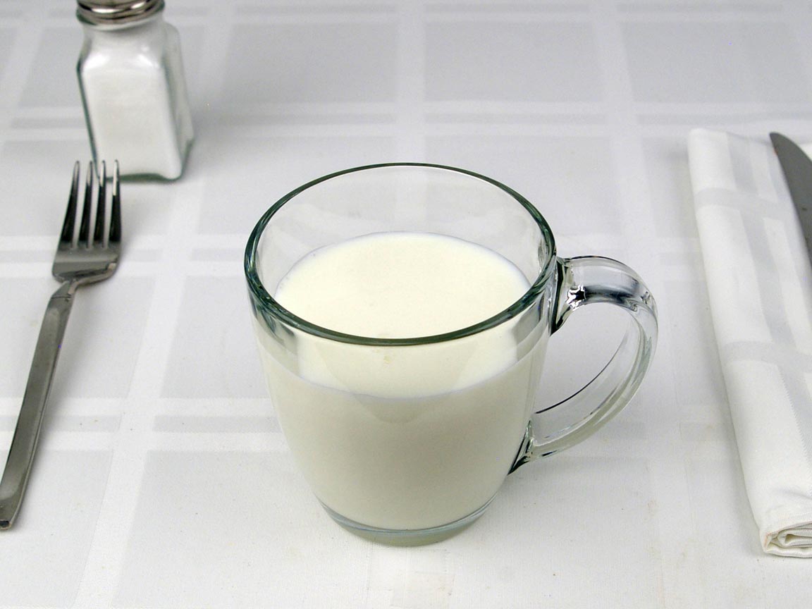 Calories in 10 fl oz(s) of White Hot Chocolate - 2% milk