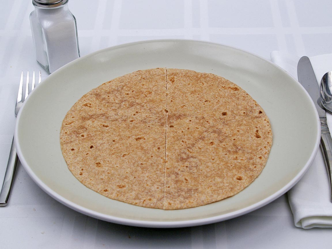 Calories in 1 tortilla(s) of Tortillas - Whole Wheat