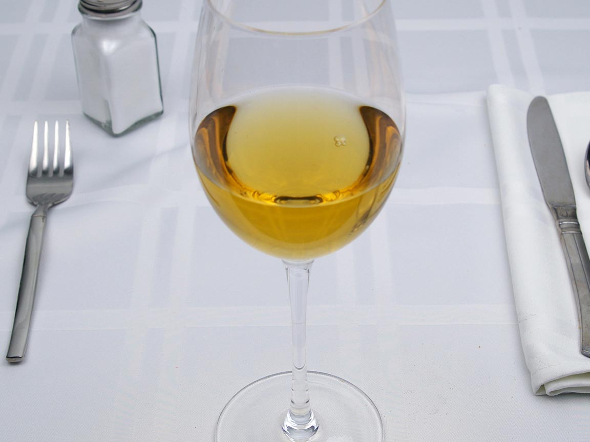 Calories in 5 fl oz(s) of Sherry - Dry