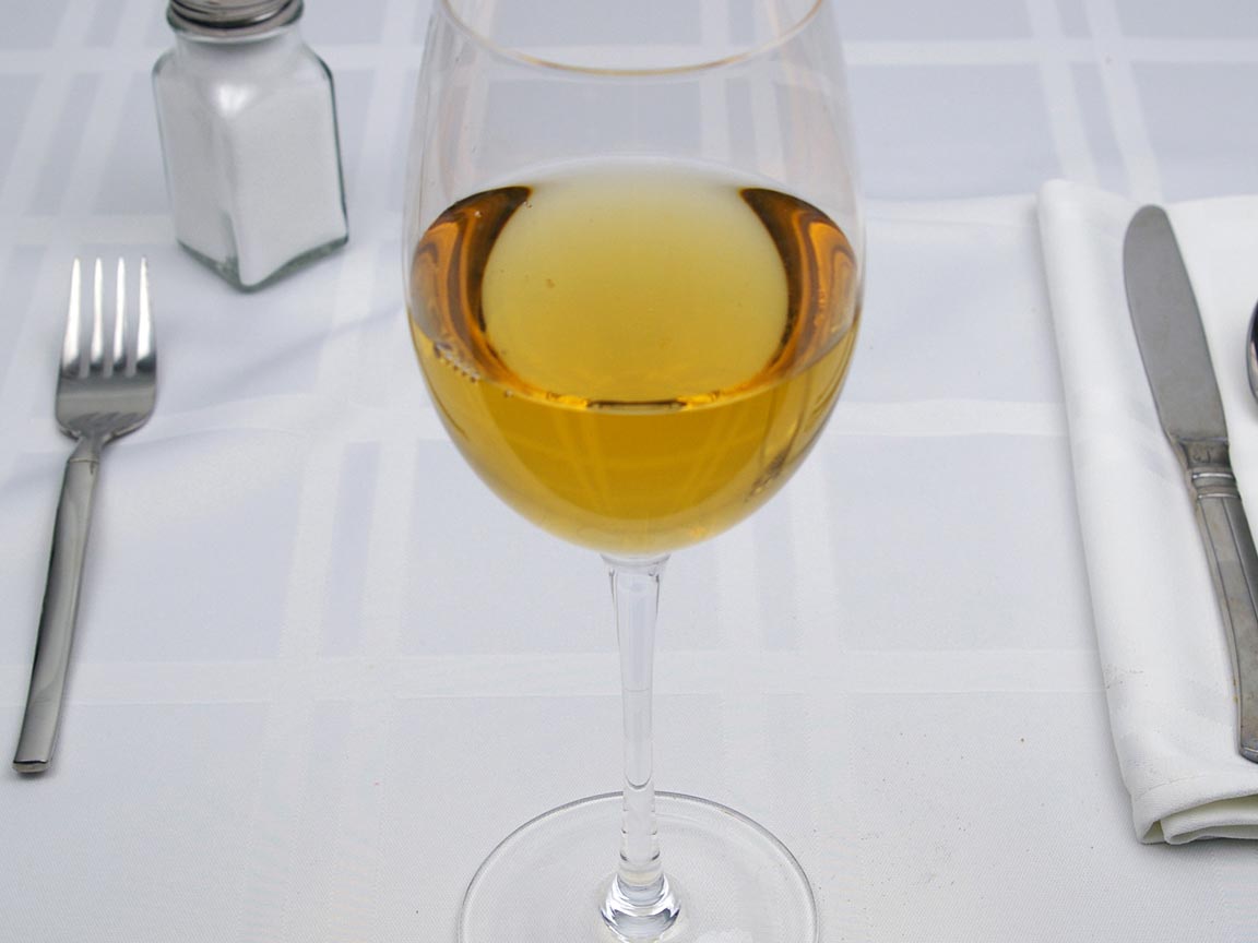 Calories in 6 fl oz(s) of Sherry - Dry