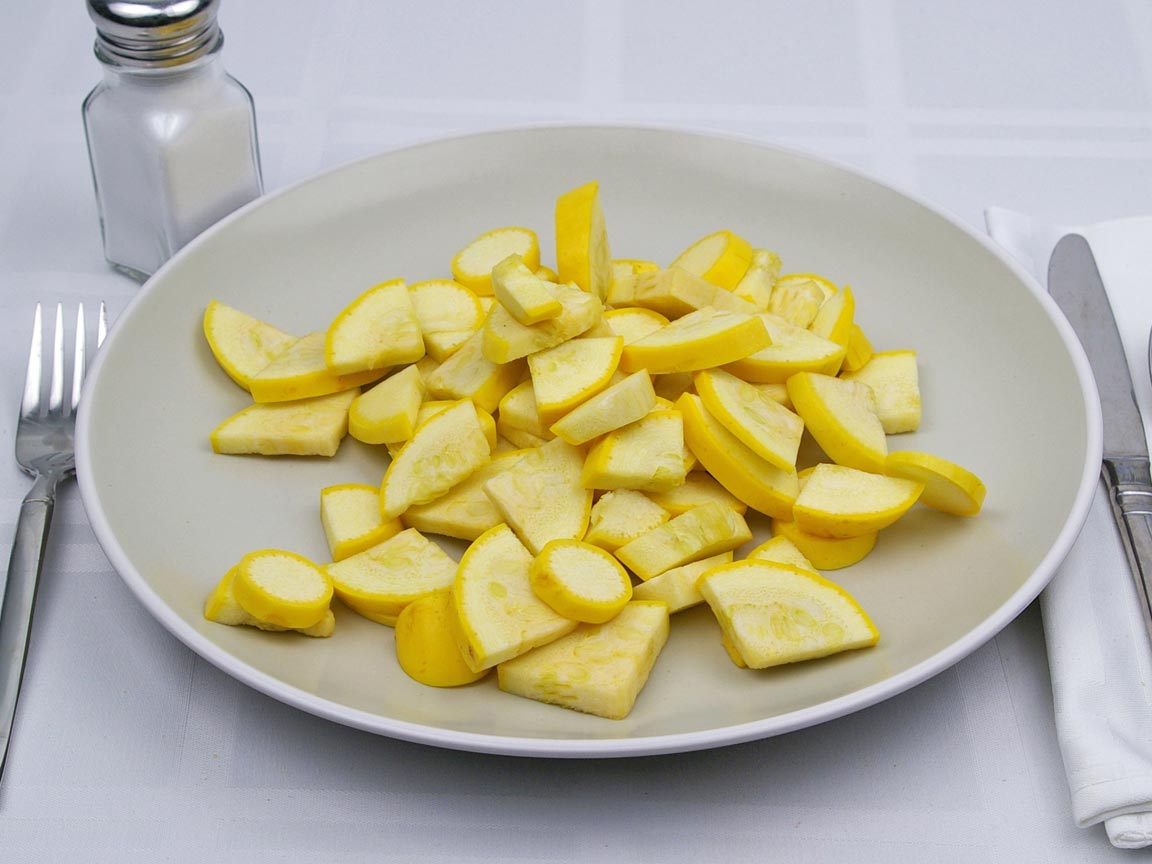 Calories in 2 cup of Squash - Yellow