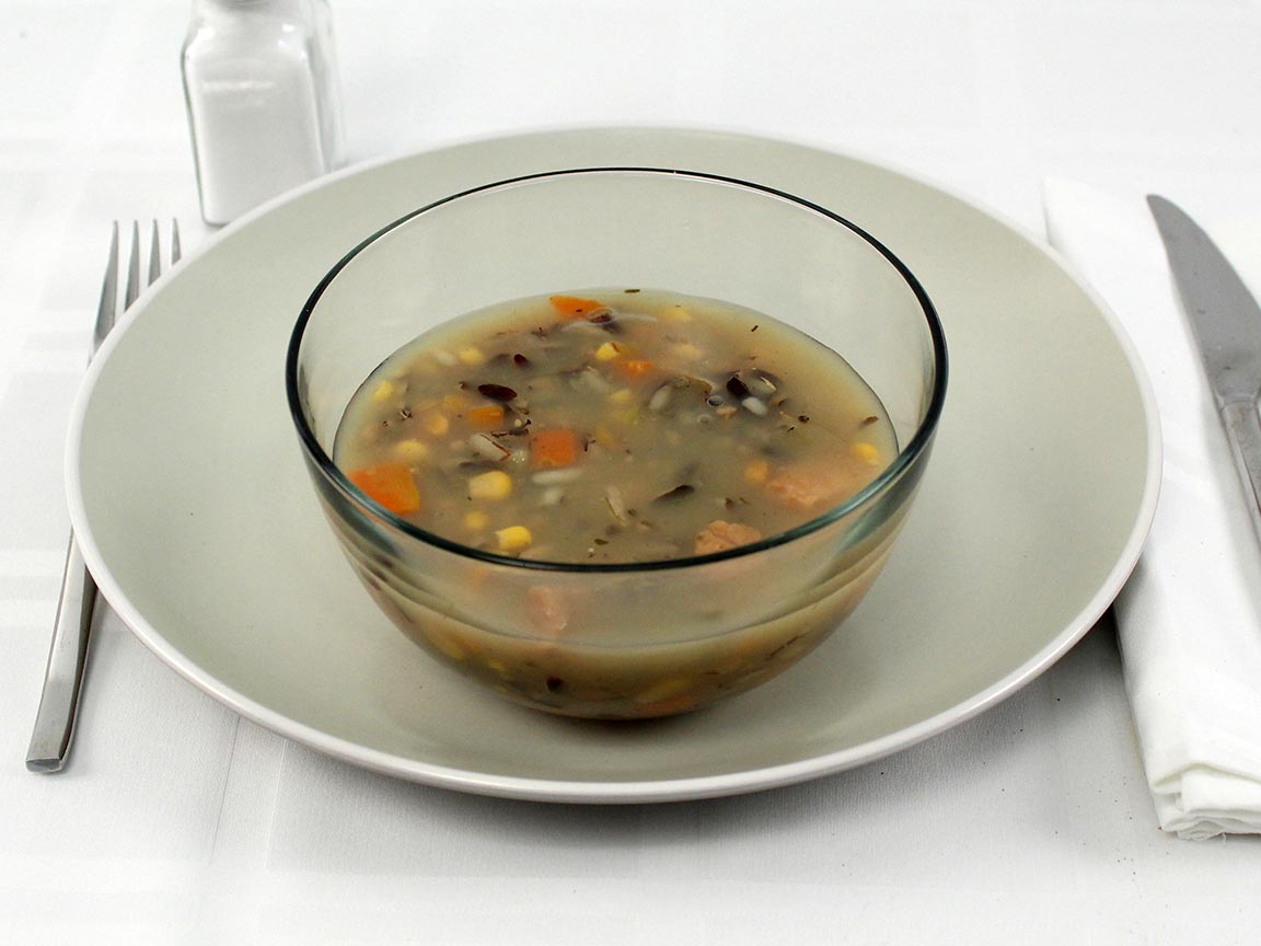 Calories in 2 cup(s) of Yes Chicken Wild Rice Soup